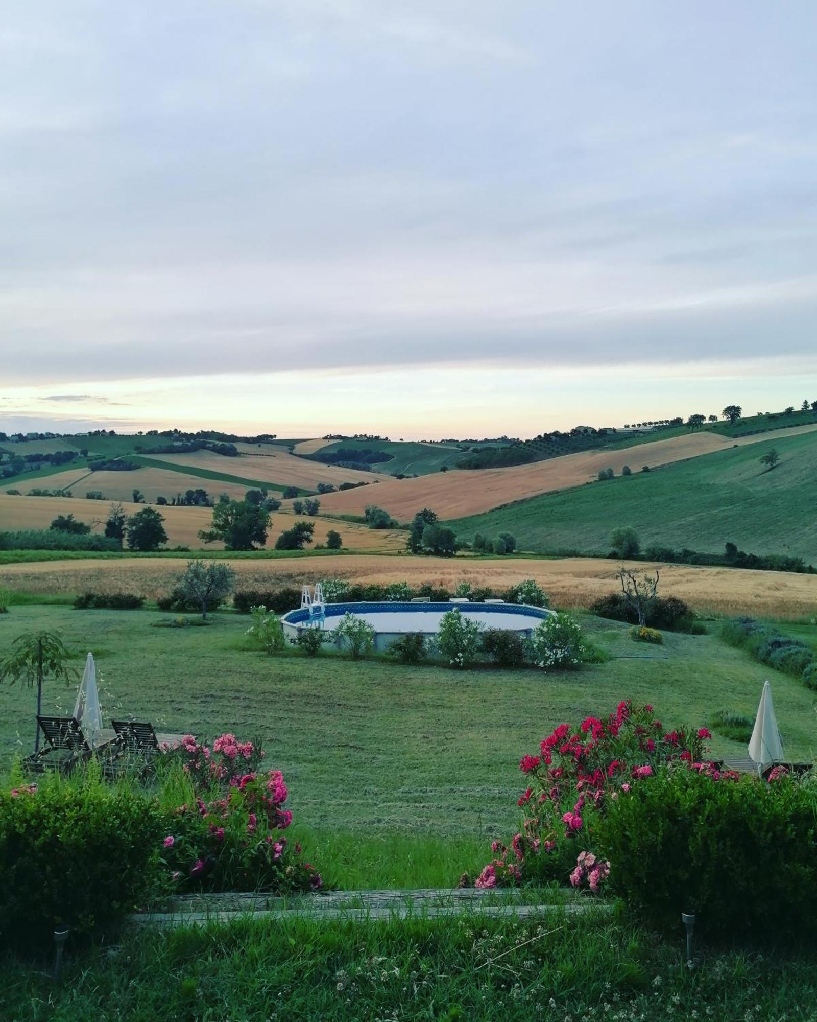 Il Giardino Nella Valle Belvedere Ostrense Exteriör bild
